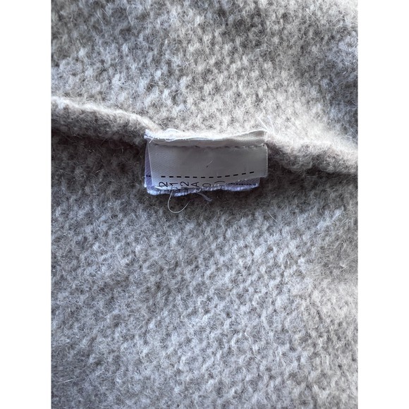 Zara Kids Knit Sweater Mock Neck 3/4 Sleeve With Cashmere Size M - Picture 6 of 8